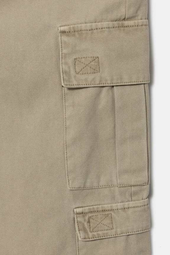 Odzież Barbour spodnie bawełniane MTR0754GY35 beżowy