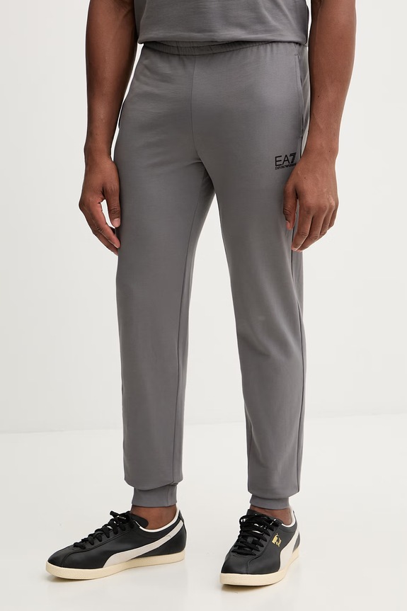 EA7 Emporio Armani spodnie dresowe szary PJVRZ.8NPP66