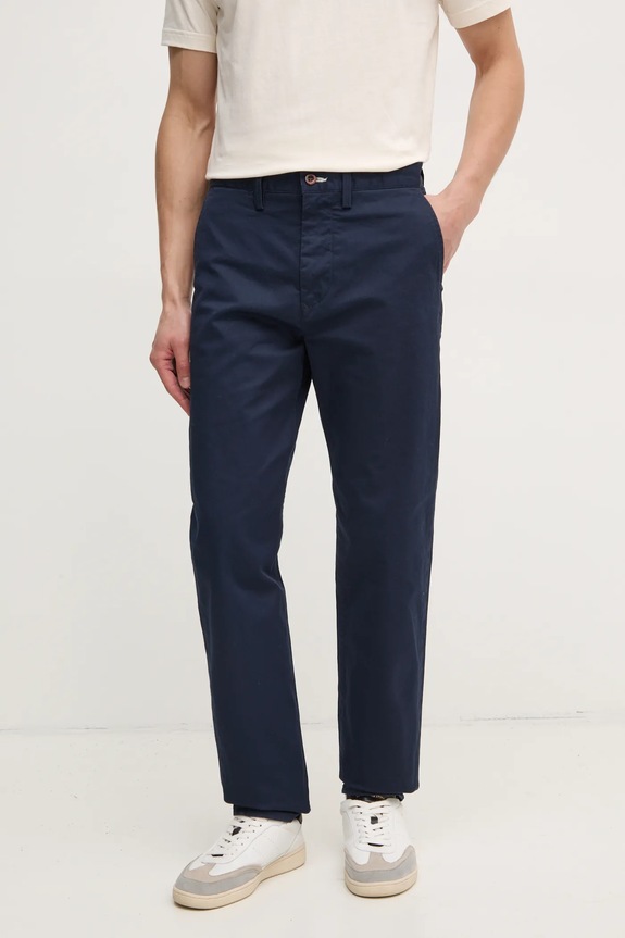 Gant spodnie z elastanem granatowy 1505222