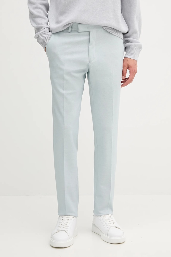 Karl Lagerfeld nadrág elasztánnal kék 552018.255002