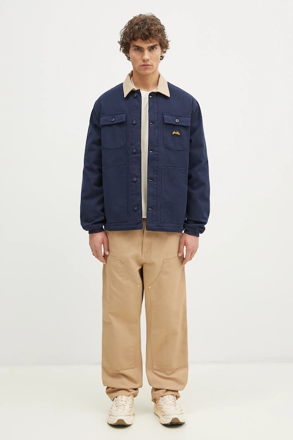 Carhartt WIP pantaloni in cotone Double Knee Pant I031501.700 marrone