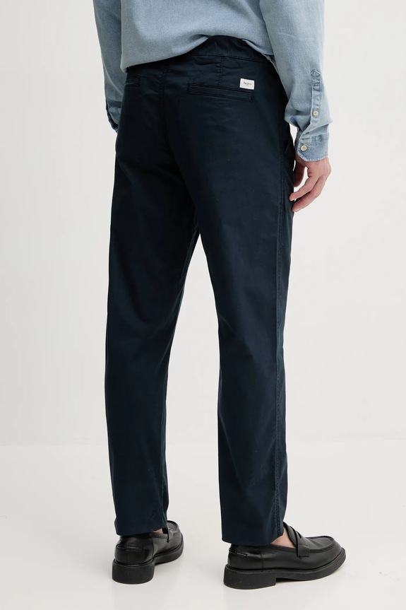 Ruházat Pepe Jeans nadrág PULL ON COMFORT CHINO PM211866 sötétkék