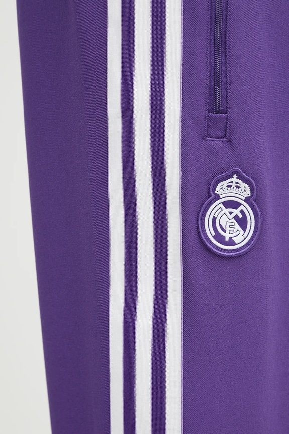 Παντελόνι φόρμας adidas Originals REAL ICON TP JF2579 μωβ