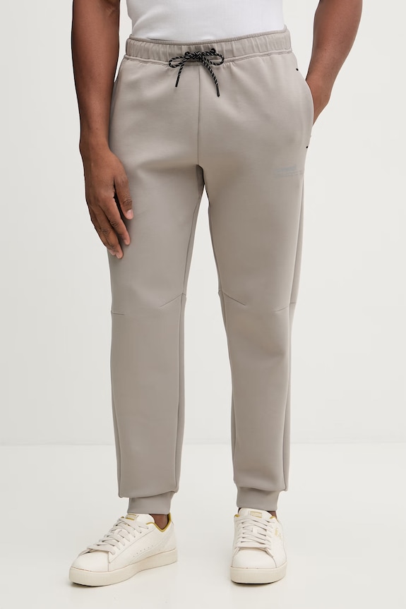Hummel pantaloni de trening tricotaj verde 225920