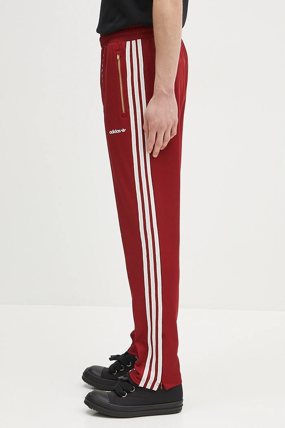 adidas Originals spodnie dresowe KA4391 bordowy SS25