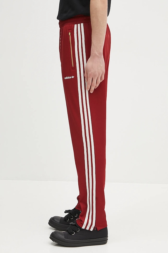 adidas Originals spodnie dresowe KA4391 bordowy SS25