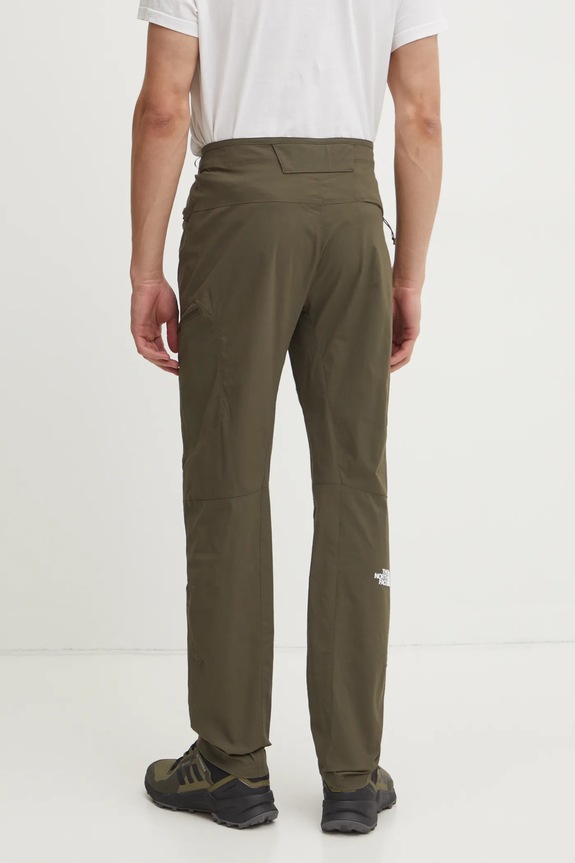 Odzież The North Face spodnie outdoorowe Exploration NF0A8BR321L1 zielony