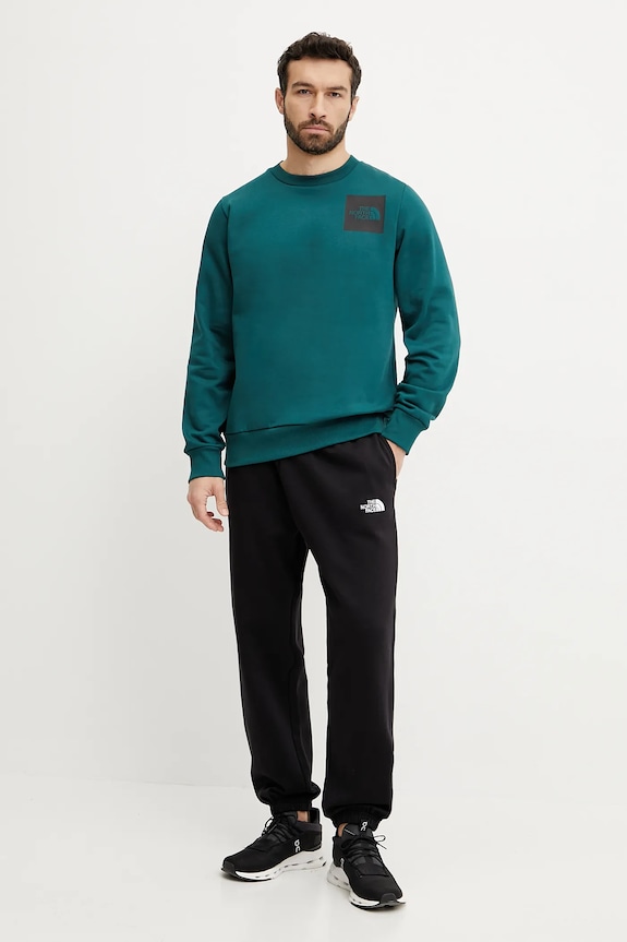 The North Face pantaloni della tuta Essential Relaxed NF0A8C1FJK31 nero AW25
