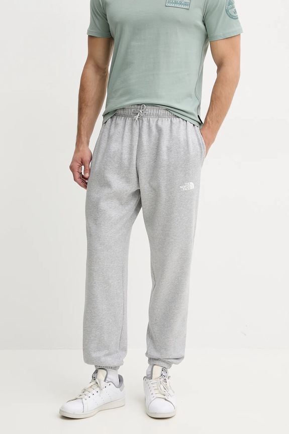 The North Face spodnie dresowe Simple Dome dzianina szary NF0A8C1WDYX1