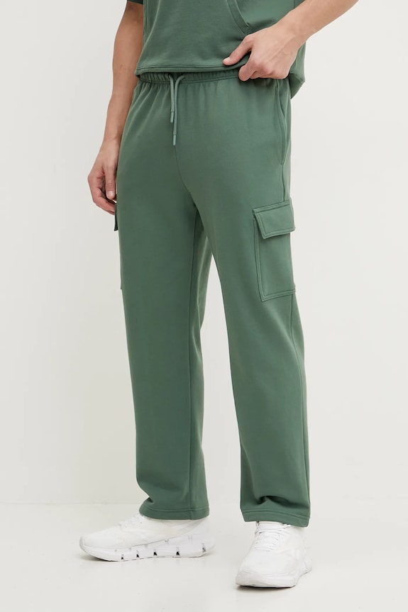 The North Face pantaloni della tuta di cotone maglia verde NF0A8C2YHCH1