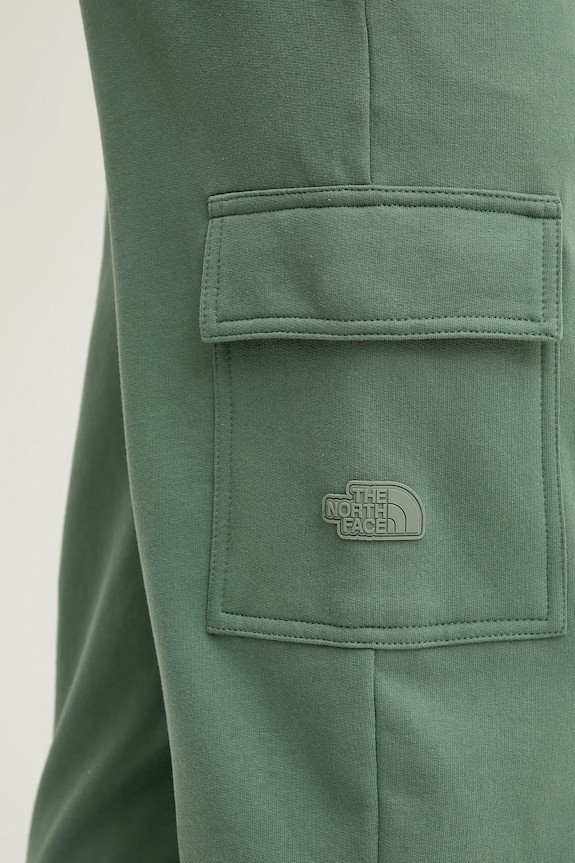 The North Face pantaloni della tuta di cotone verde NF0A8C2YHCH1