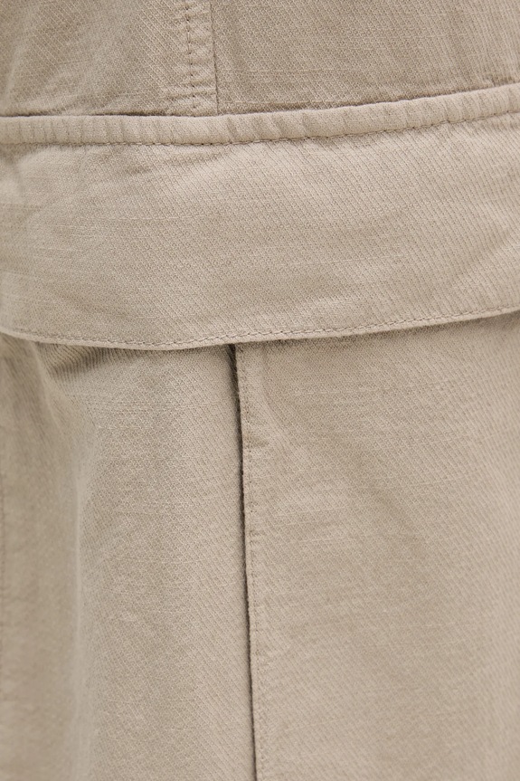 Βαμβακερό παντελόνι BARENA VENEZIA Camicia Mola PAU5092.2763 μπεζ