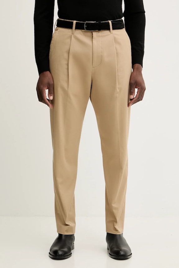 Paul Smith spodnie z elastanem beżowy M1R.408Z.P01934
