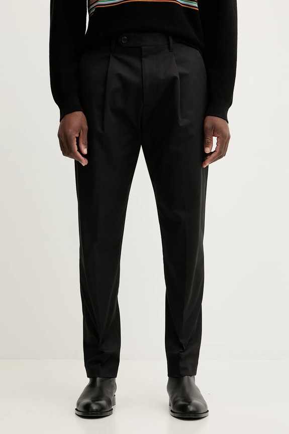 Paul Smith pantaloni tessuto nero M1R.408Z.P01934