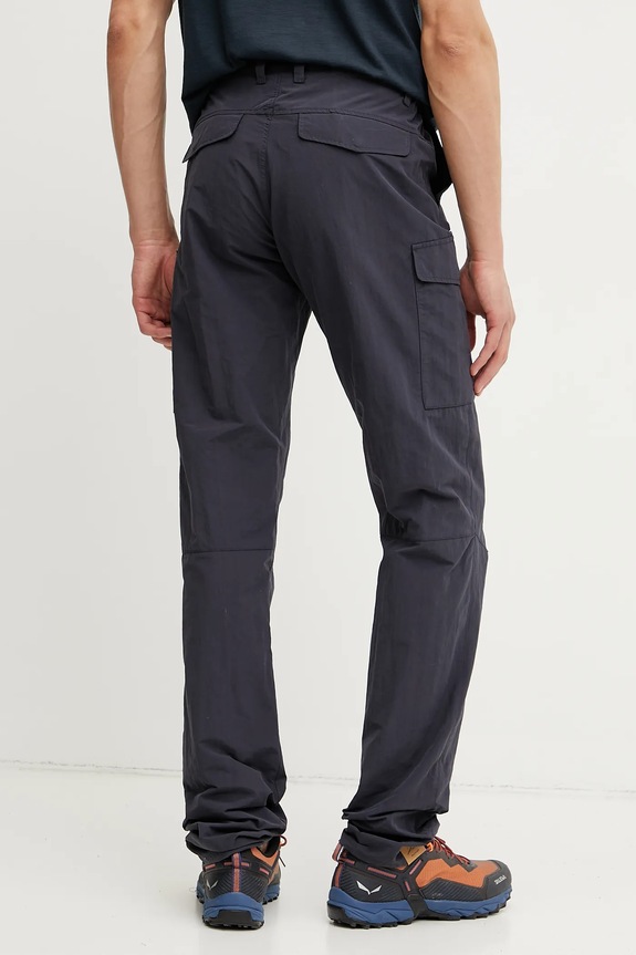 Odzież Fjallraven spodnie outdoorowe Travellers F84754 granatowy