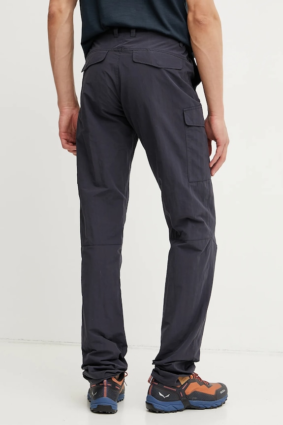 Odzież Fjallraven spodnie outdoorowe Travellers F84754 granatowy