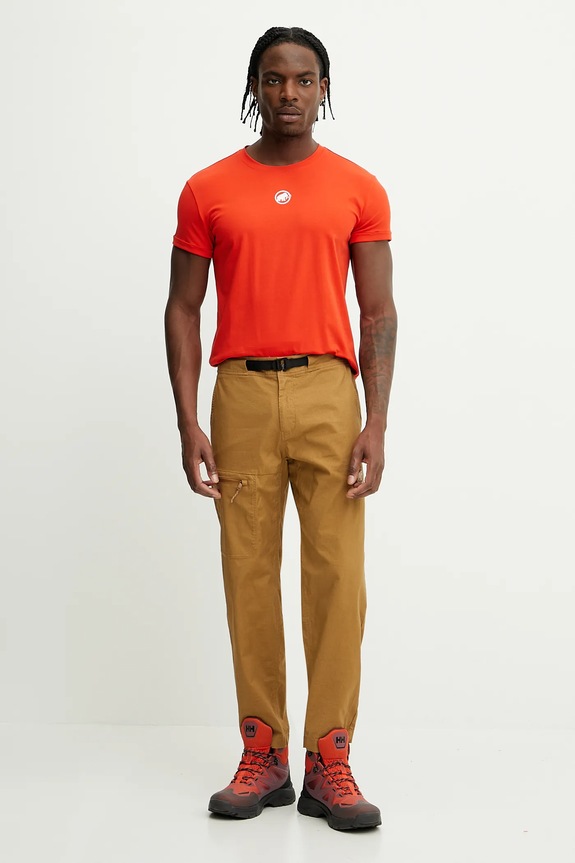 Mammut spodnie outdoorowe Tamaro 1022.02560 brązowy SS25