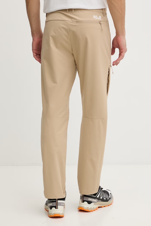 Îmbrăcăminte Jack Wolfskin pantaloni de trekking bărbați Pico Trail A63904 bej
