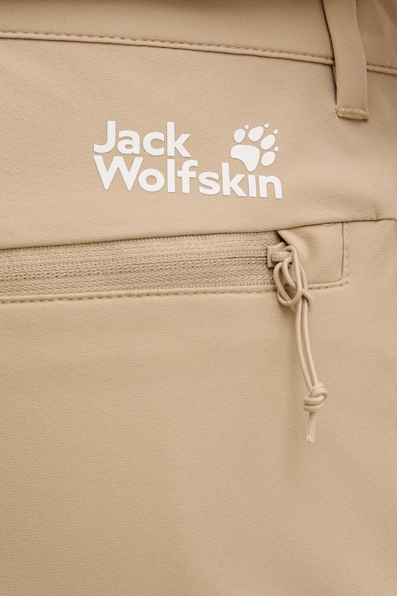 Jack Wolfskin pantaloni de trekking bărbați Pico Trail bej A63904