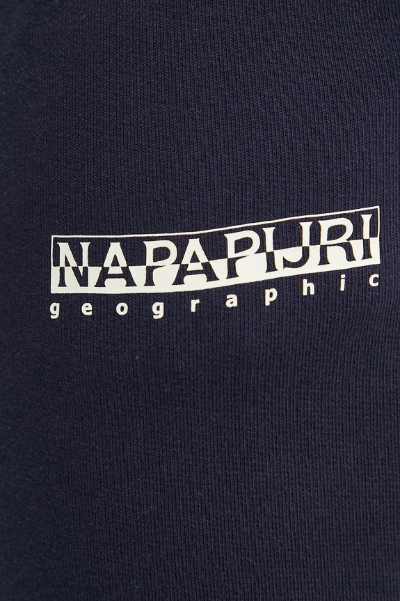 Napapijri spodnie dresowe bawełniane M-Gori granatowy NP0A4IDS1761