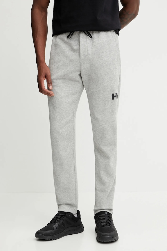 Helly Hansen spodnie dresowe HP TECH dzianina szary 34499