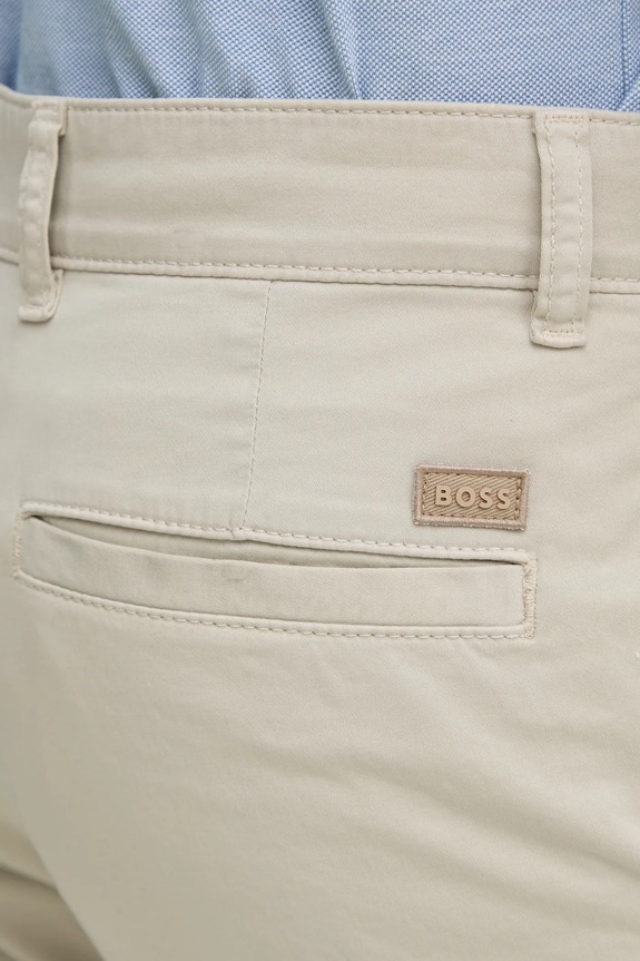 Nohavice BOSS Orange Chino-Regular-1 béžová 50534378