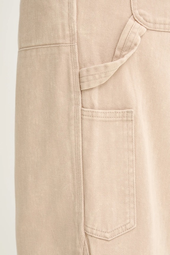 Τζιν παντελόνι Desigual DAKAR μπεζ 25SMPW06