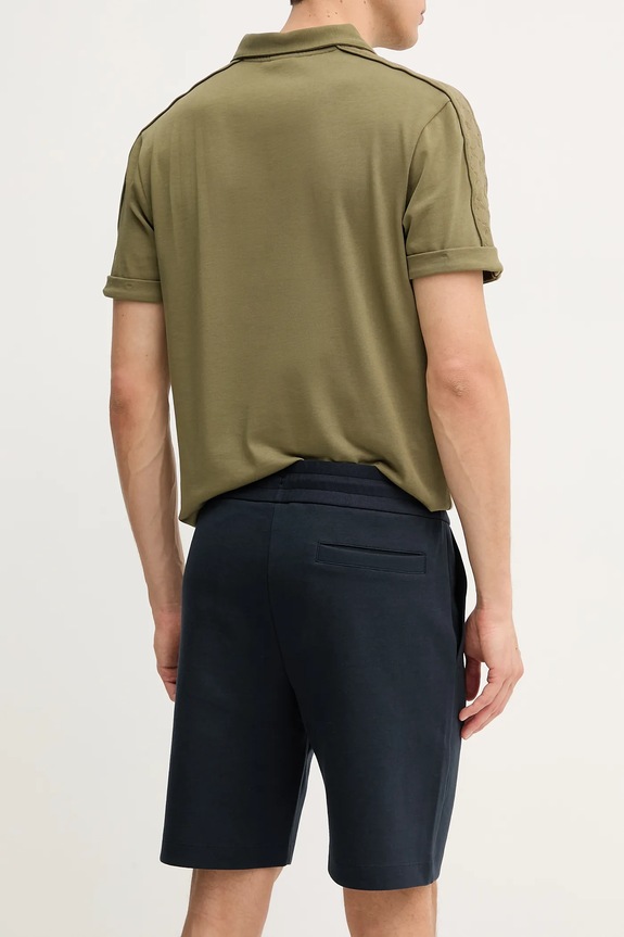 Îmbrăcăminte BOSS pantaloni scurți de trening bărbătești cu bumbac 50537277 bleumarin