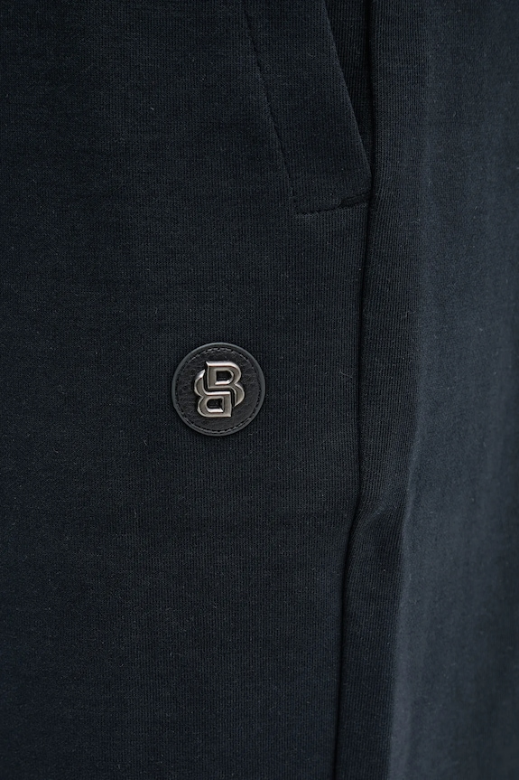 BOSS pantaloni scurți de trening bărbătești cu bumbac bleumarin 50537277