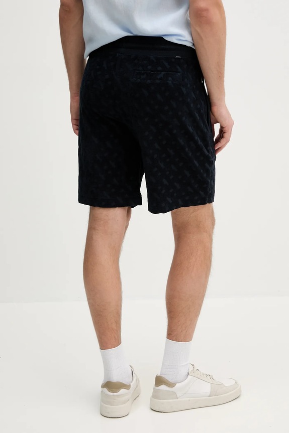 Odzież BOSS szorty bawełniane 50538636 granatowy