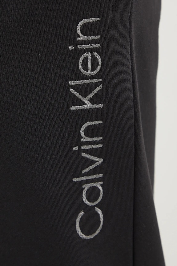 Bavlněné tepláky Calvin Klein černá K10K114254