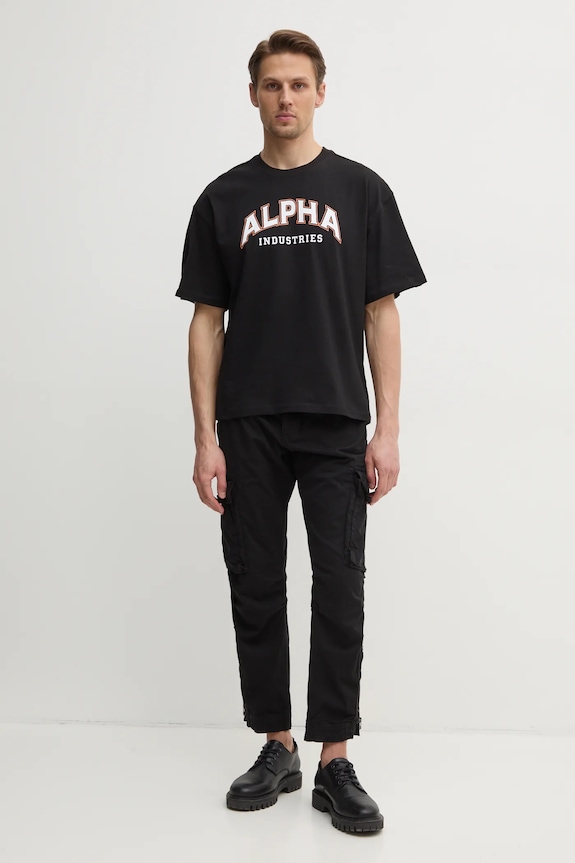Alpha Industries pantaloni Task Force Pant 106203. negru SS26