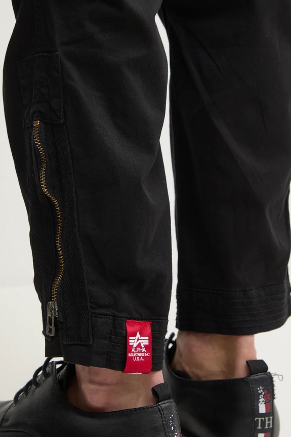Alpha Industries pantaloni Task Force Pant negru 106203.