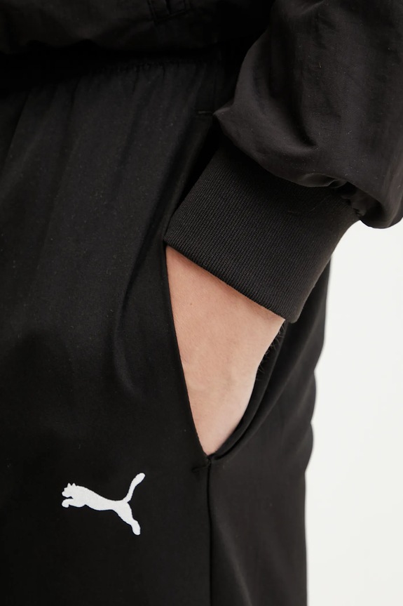 Puma pantaloni de trening Essential Woven negru 682622
