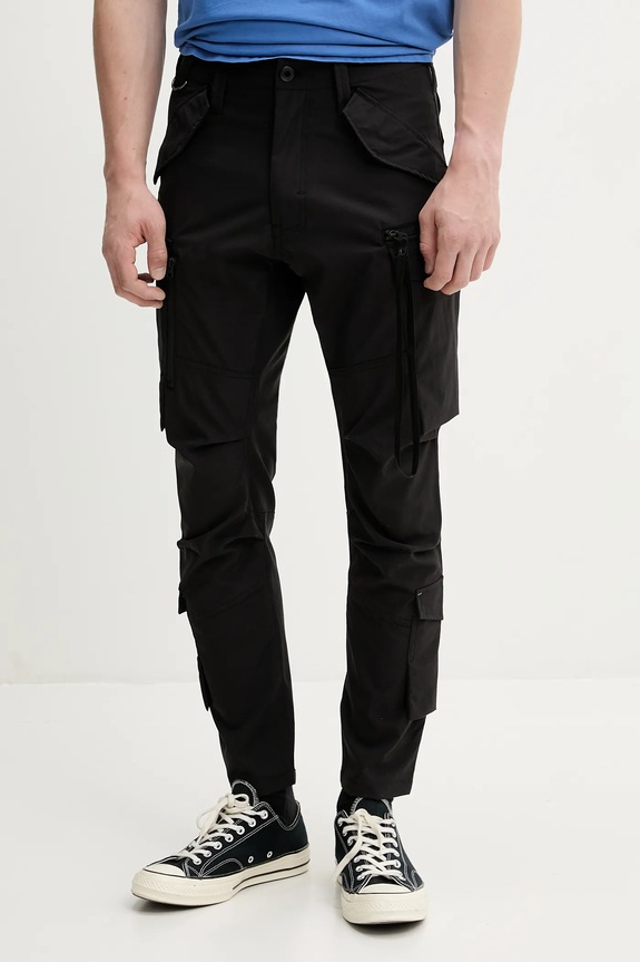 G-Star pantaloni drept negru D26174.D909