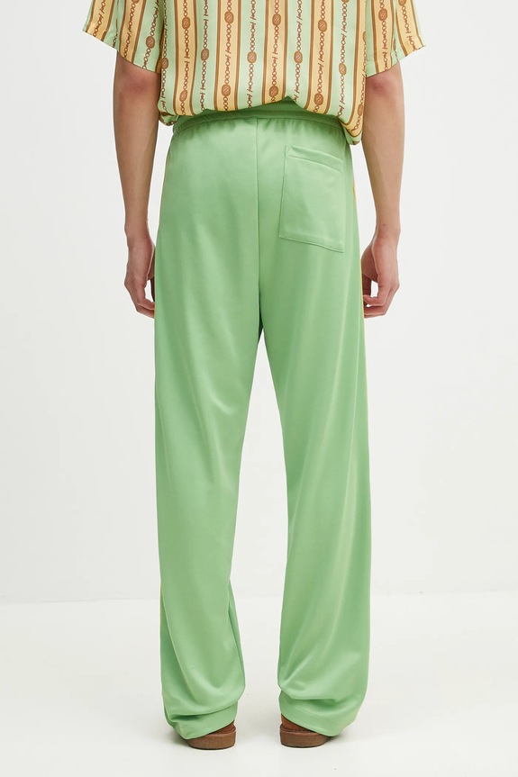 Îmbrăcăminte Drôle de Monsieur pantaloni de trening Le Track Pants Tresse G.SP007.PL135.AV verde