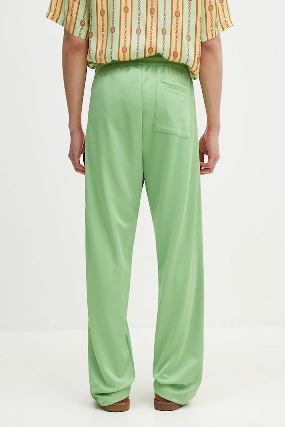 Îmbrăcăminte Drôle de Monsieur pantaloni de trening Le Track Pants Tresse G.SP007.PL135.AV verde