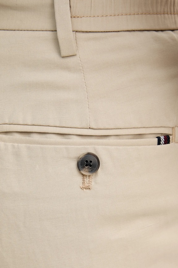 Tommy Hilfiger spodnie beżowy MW0MW38861
