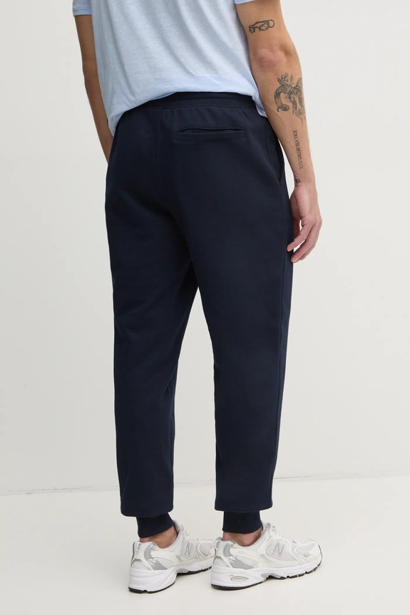 Odzież Tommy Hilfiger spodnie dresowe męskie bawełniane MW0MW37236 granatowy