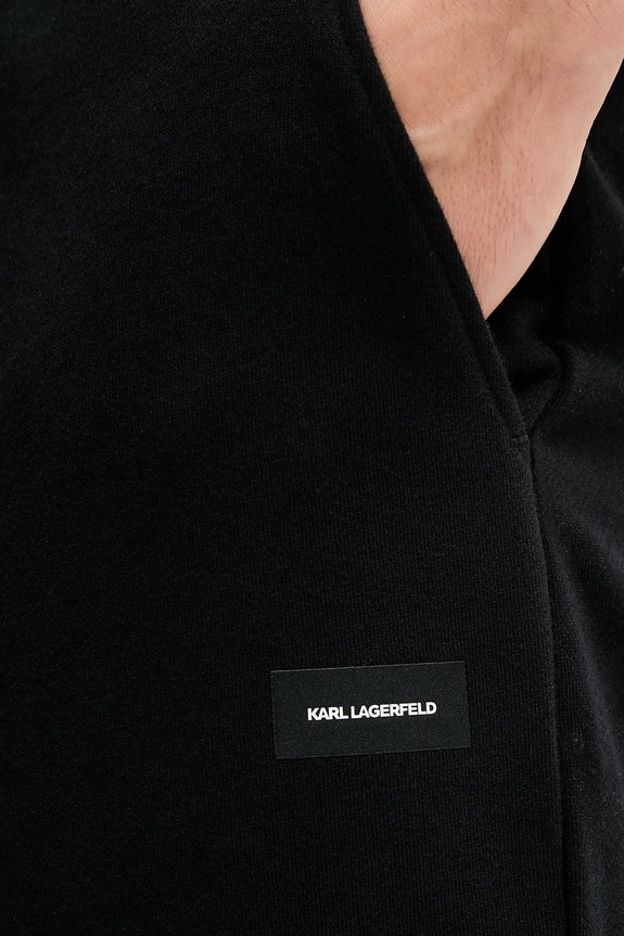 Tepláky Karl Lagerfeld černá A1M44014