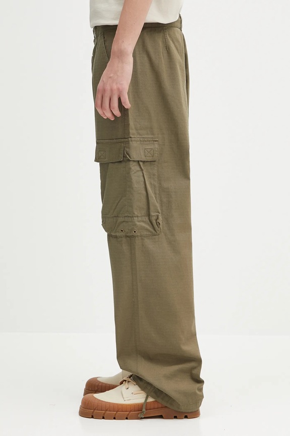 Barbour pamut nadrág Barbour Westmorland Ripstop Trouser MTR0762 zöld SS25