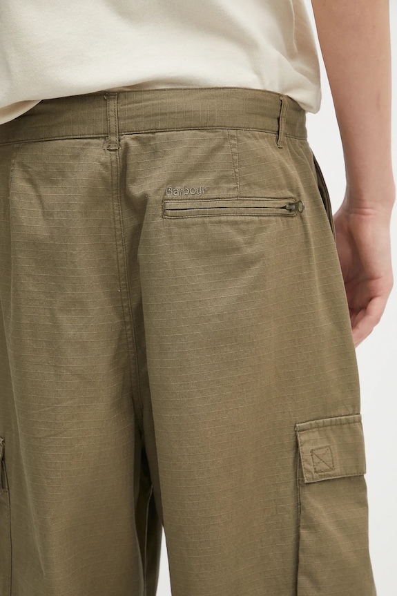 Barbour pamut nadrág Barbour Westmorland Ripstop Trouser zöld MTR0762
