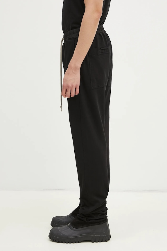 Rick Owens cotton joggers Berlin Drawstring DU01E3392.RIG black SS25