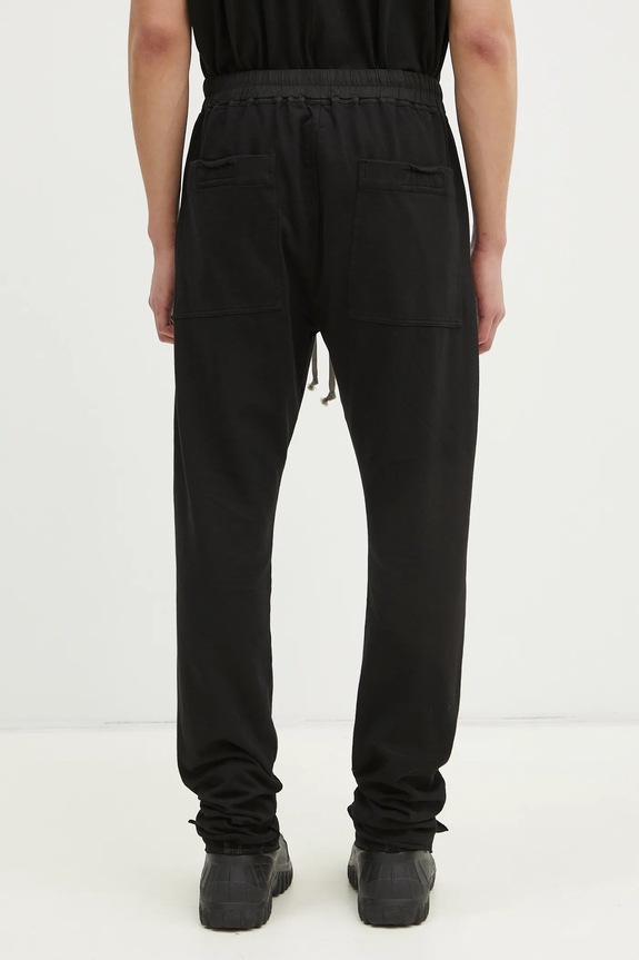Clothing Rick Owens cotton joggers Berlin Drawstring DU01E3392.RIG black