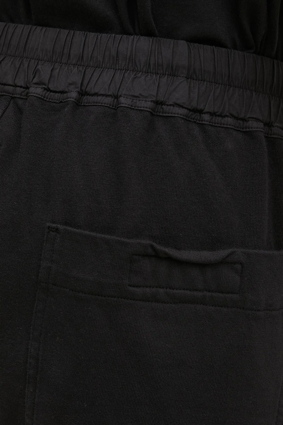 Rick Owens cotton joggers Berlin Drawstring DU01E3392.RIG black