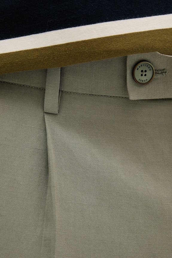 Marciano by Guess pantaloni din amestec de in MAX verde 5GHB17.2310Z