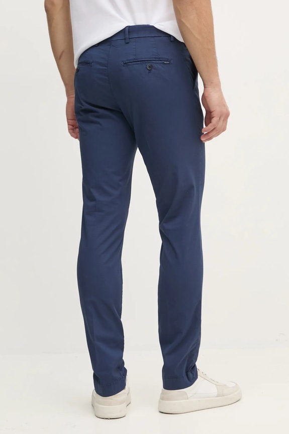 Odzież Hackett London spodnie HM212694R granatowy
