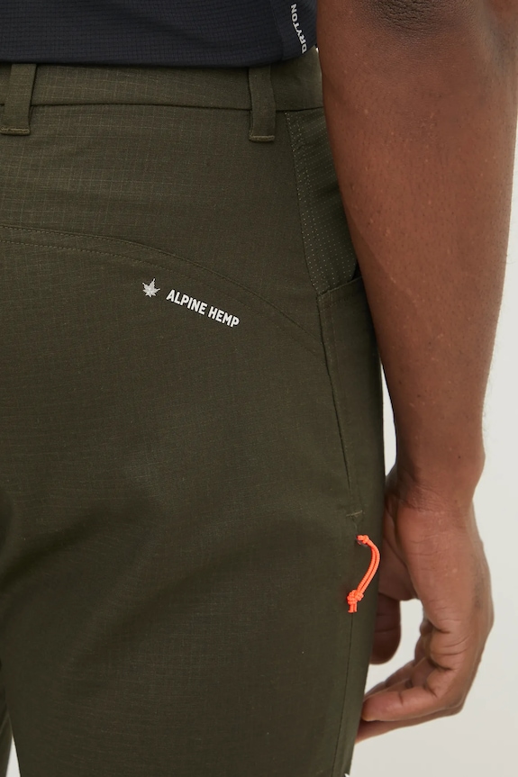 Salewa spodnie outdoorowe Agner Hemp zielony 00.0000029074