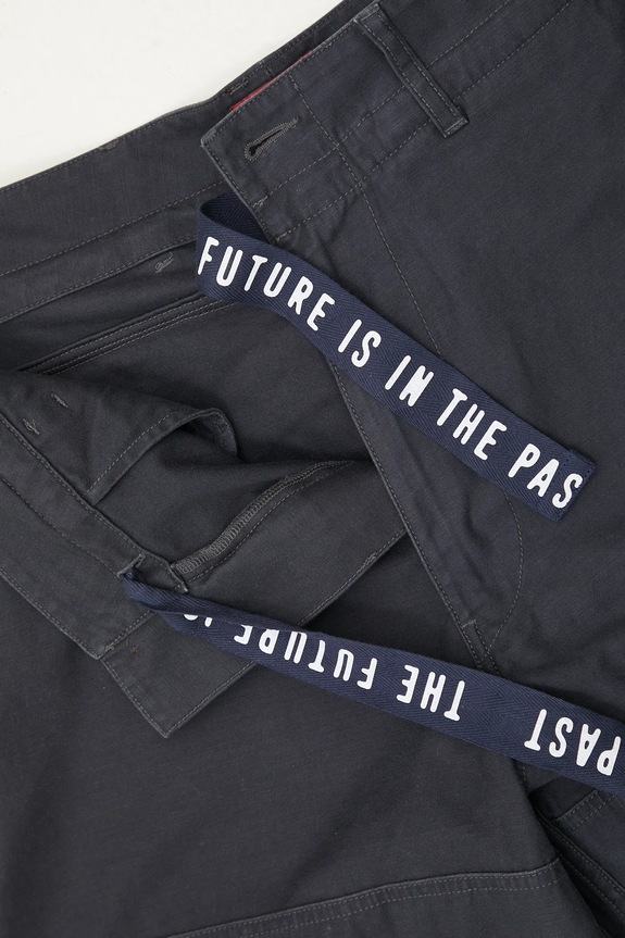 Human Made cotton trousers Air Force Pants HM29PT009 gray