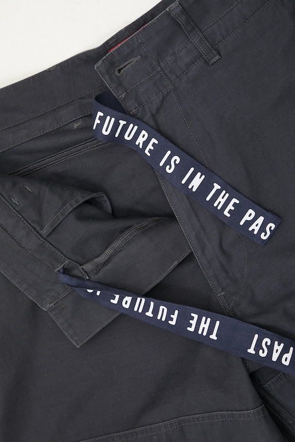 Human Made cotton trousers Air Force Pants HM29PT009 gray